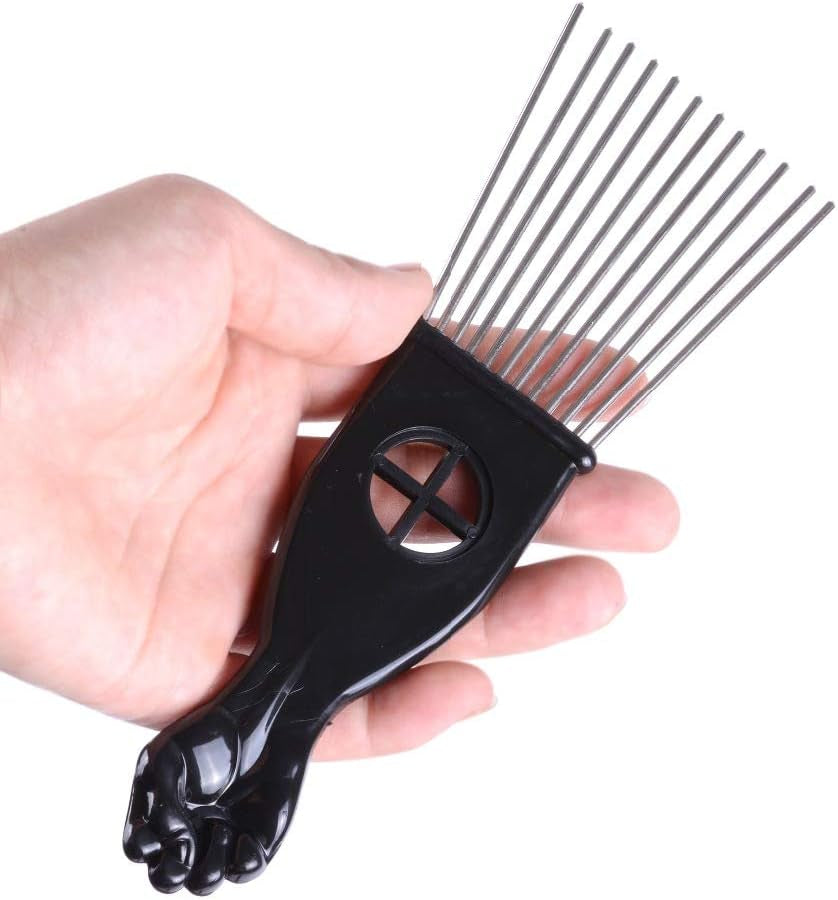 3 Pcs Afro Comb Hair Picks Comb Wide Tooth Combs Salon Styling Comb for Hairdressing Styling