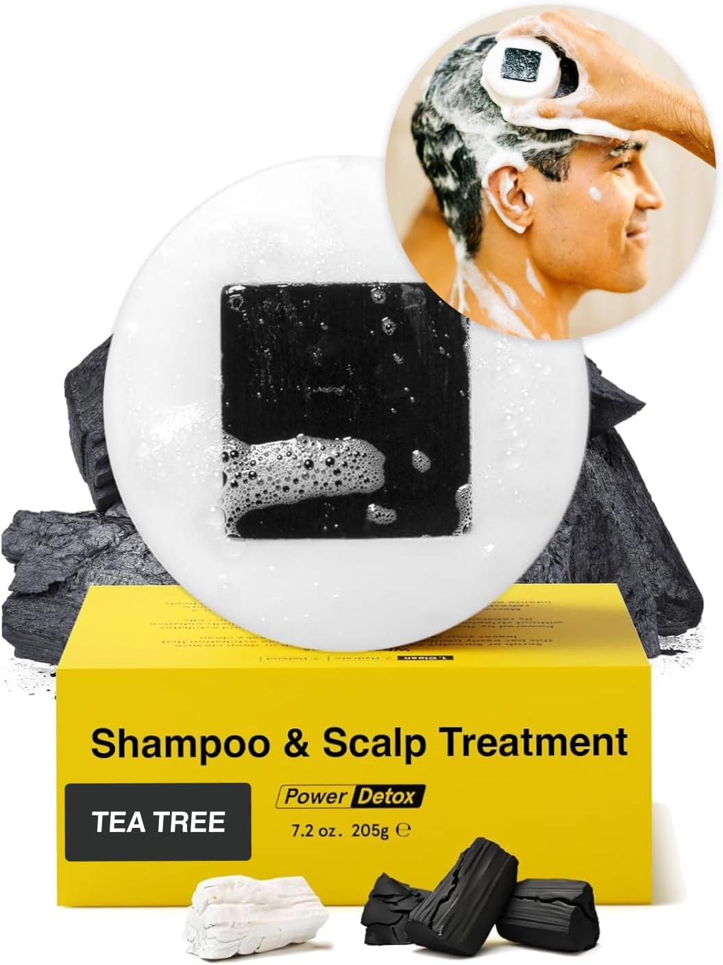 Natural Solid Shampoo Bar Soap. Solid Shampoo for Hair Nourishment, Shampoo Bars for Hair Health Hair Shampoo Bars for Hair