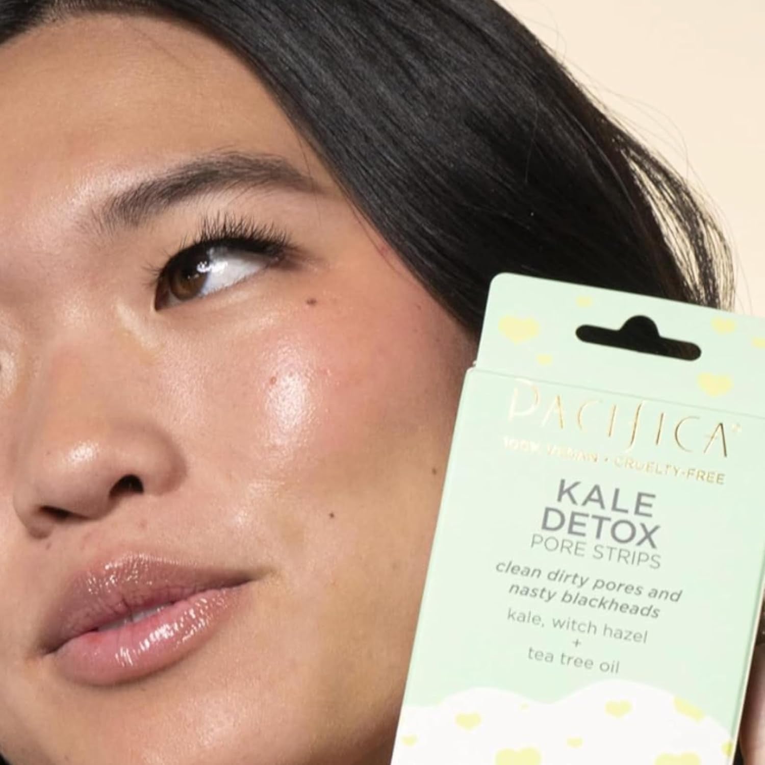 - Blackhead Remover Strips Nose Strips - Kale Detox Skin Care - Deep Cleansing Nose Strips W/Instant Pore Unclogging - Oil-Free, Non-Comedogenic Use Vegan, Clean Beauty Dermatologist Tested