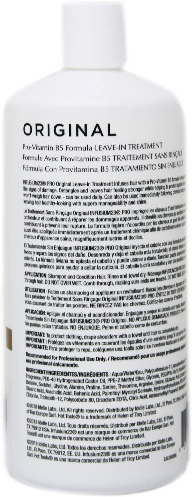 Infusium Pro 23 Treatment Original 33.8 Ounce (999Ml) (3 Pack)