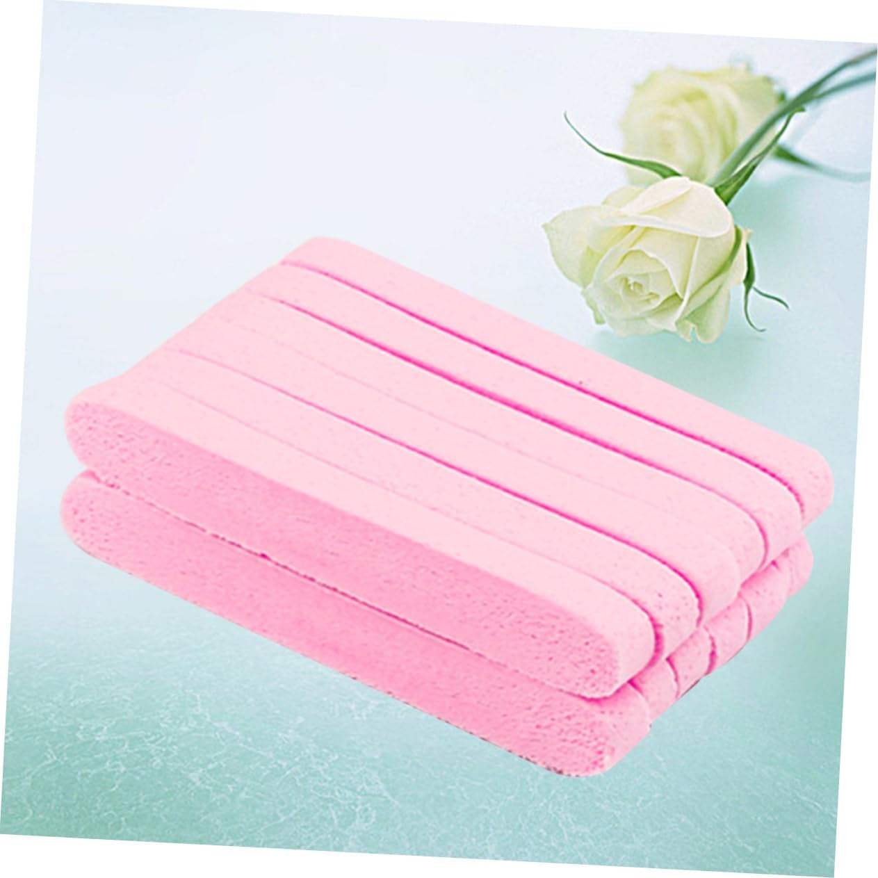 12Pcs Facial Cleansing Sponges Soft Exfoliating Puff Deep Cleansing Bubble-Enhancing Safe for All