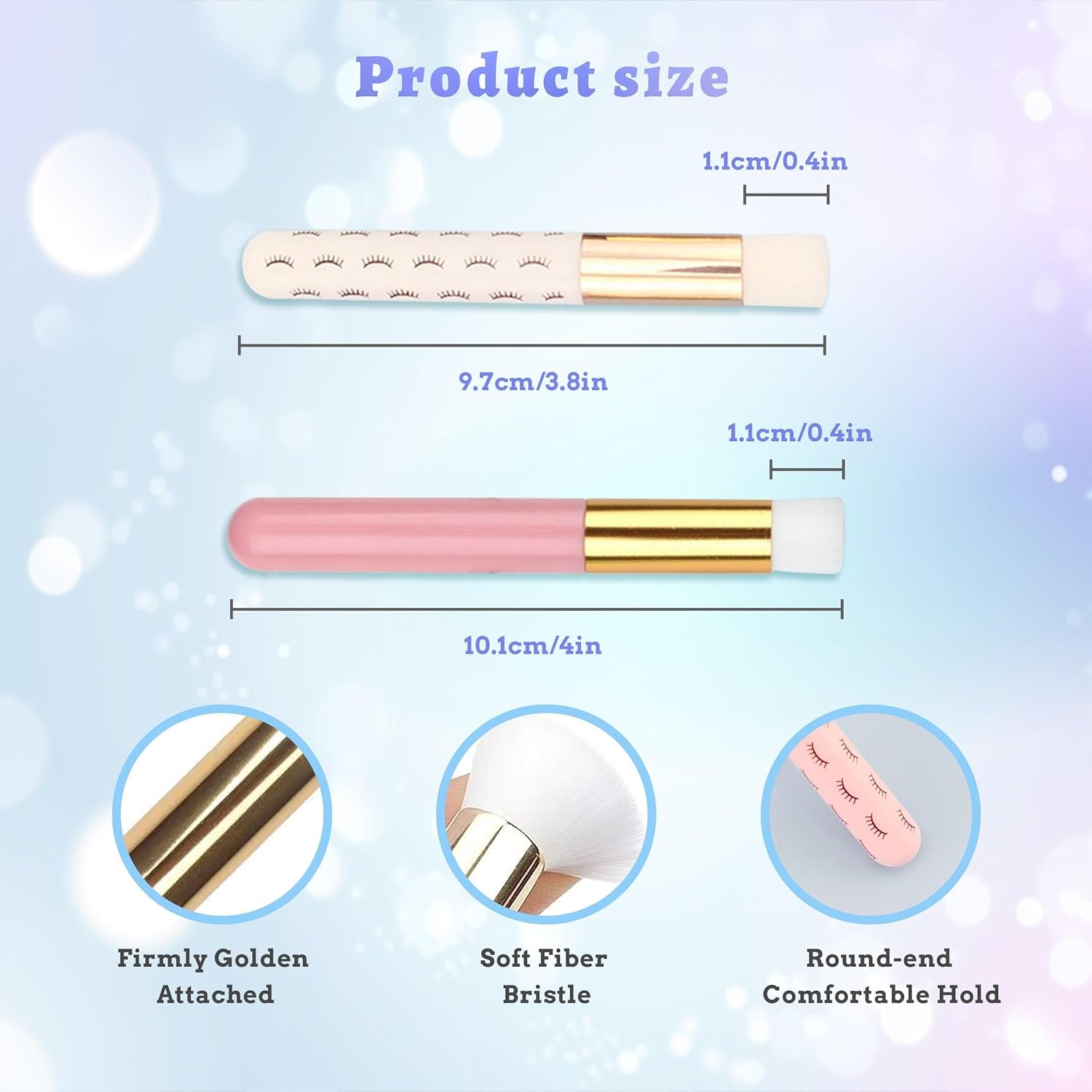 30 Pieces Lash Shampoo Brushes, Eyelash Extension Cleanser Brush, Nose Pore Deep Cleaning Brushes Lash Peel off Blackhead Brush Cleansing Brushes Kit Facial Cleansing Brushes for Beauty Supplies
