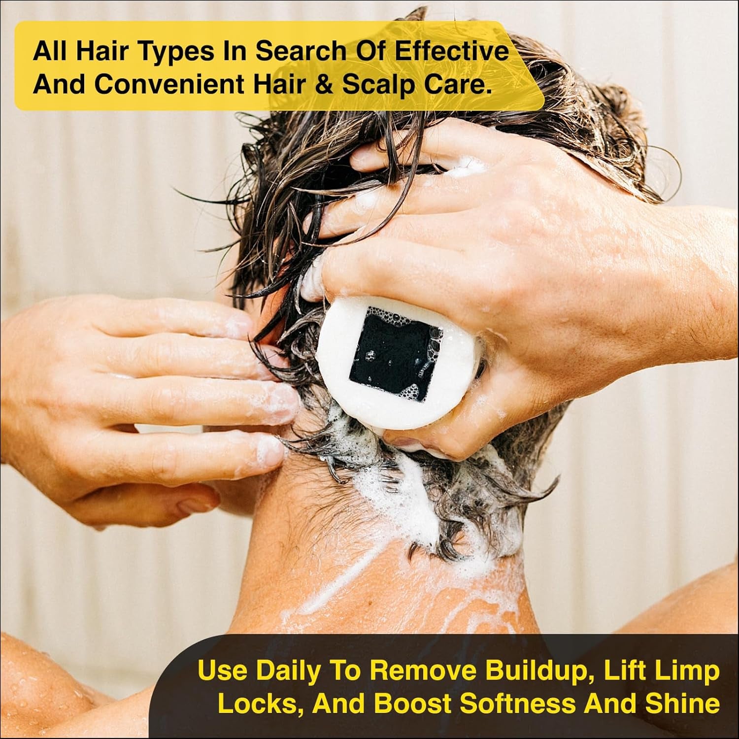 Natural Solid Shampoo Bar Soap. Solid Shampoo for Hair Nourishment, Shampoo Bars for Hair Health Hair Shampoo Bars for Hair