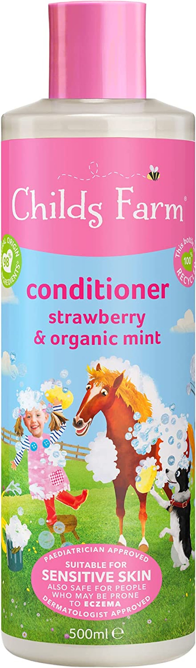 Conditioner, Strawberry & Organic Mint 500Ml