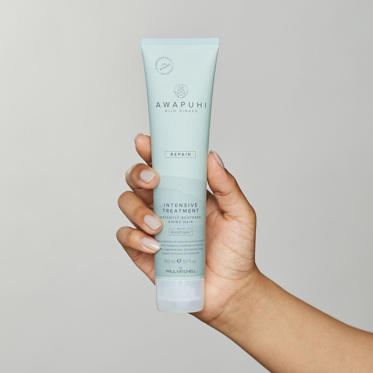 Awapuhi Wild Ginger by Paul Mitchell Intensive Treatment, Rebuilds + Repairs, for Dry, Damaged + Color-Treated Hair