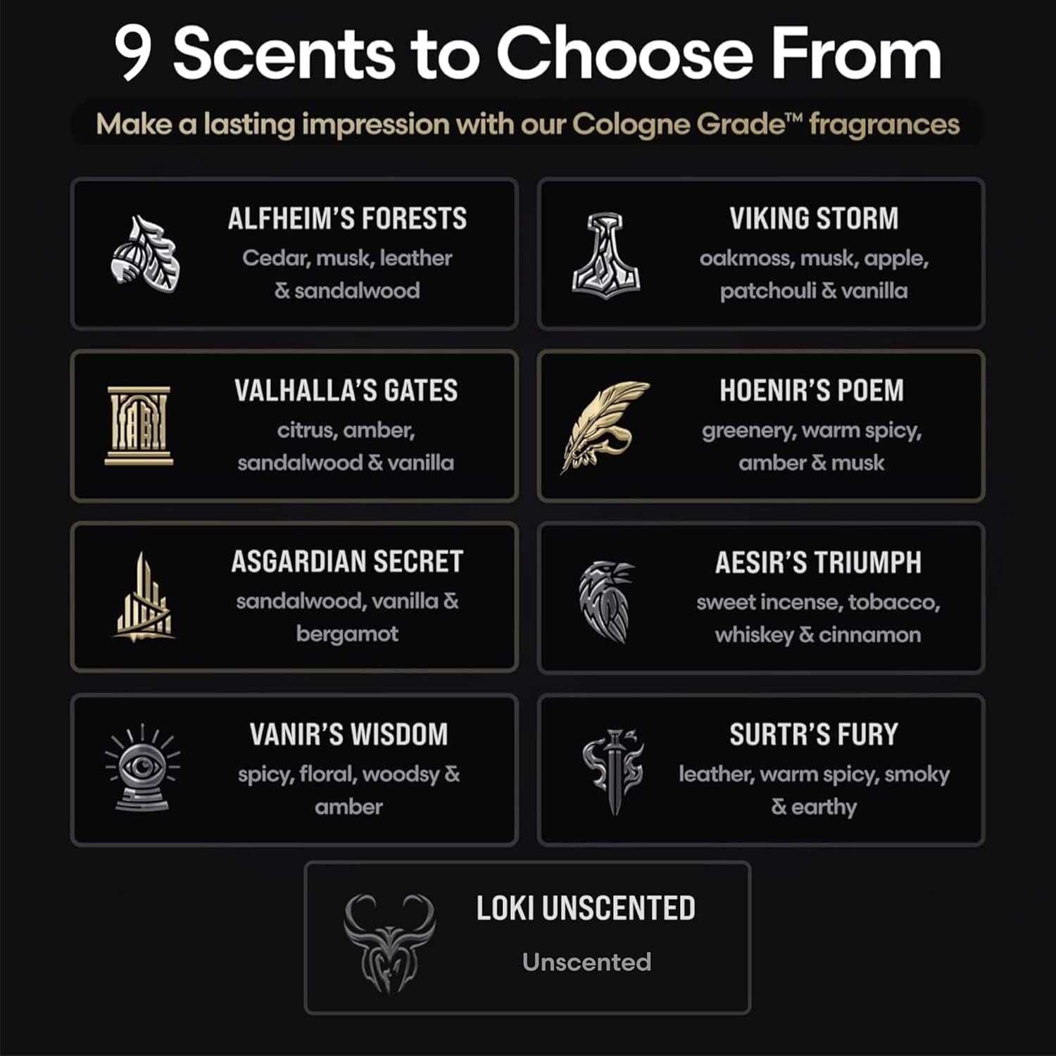 Gentlemen'S Beard & Mustache Wax for Men by Beard Struggle - Viking Beard Wax Helps to Tame Style & Groom - Silver Collection - Alfheim'S Forests - Moustache Wax, 50G / 1.76 US. Oz.