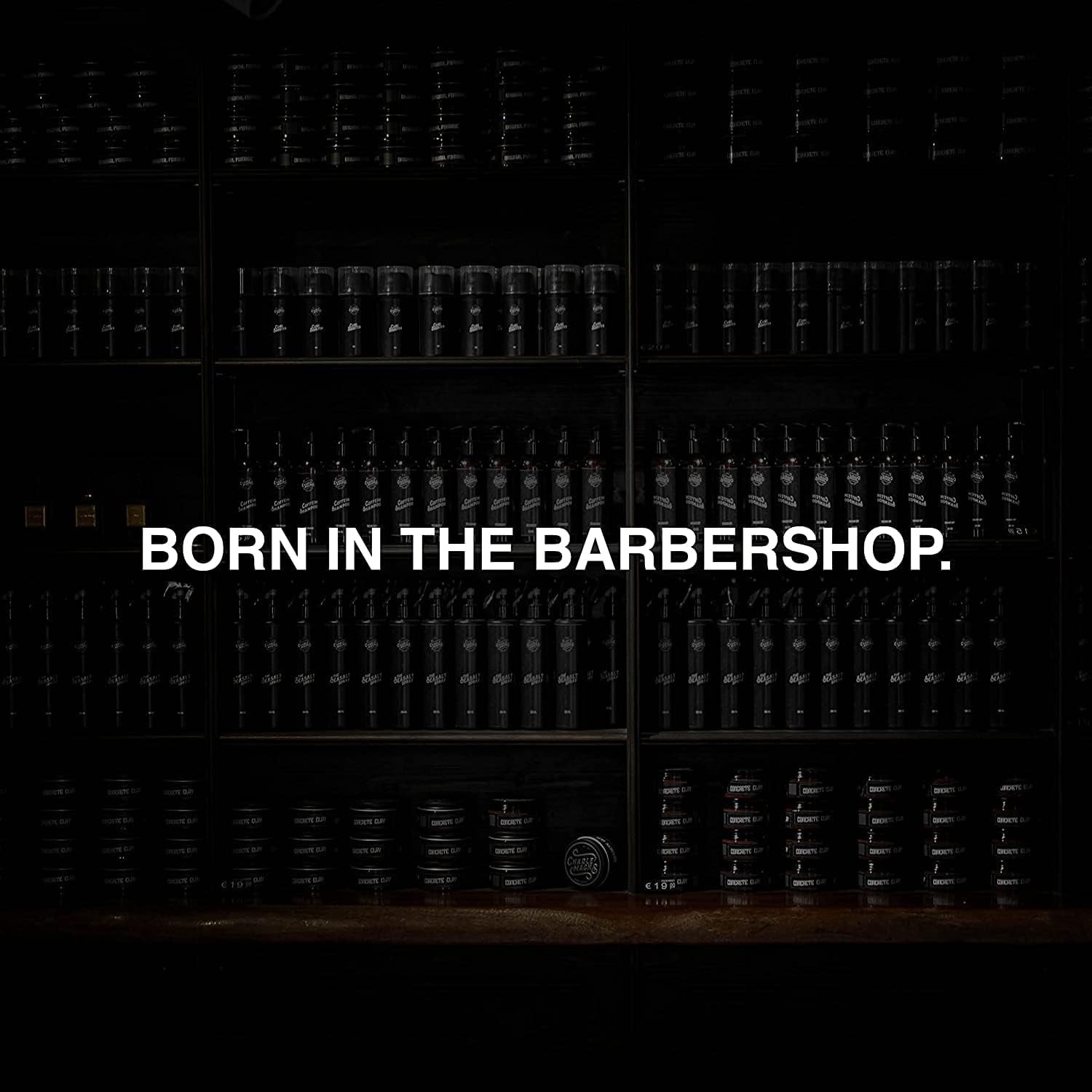 round Hair Brush for Men - 18 Cm, Black Double-Sided Barrel - Quiff Roller for Blow Dry Hair Styling & Beard round Brush for Men Rotating Volume Control