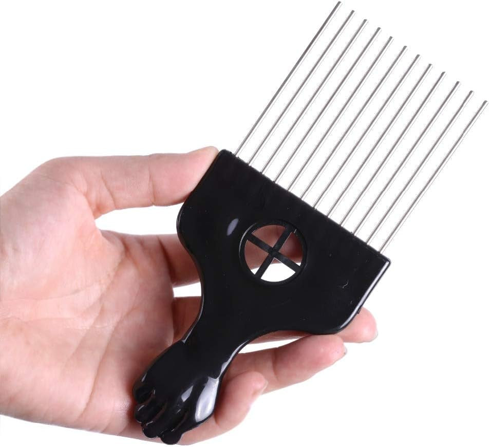 3 Pcs Afro Comb Hair Picks Comb Wide Tooth Combs Salon Styling Comb for Hairdressing Styling