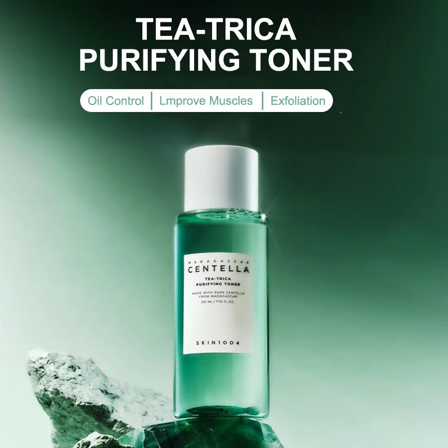 SKIN1004 Tea Tree & Centella Toner for Acne, Oil Control & Soothing, Madagascar Centella Asiatica, Korean Skincare,210Ml