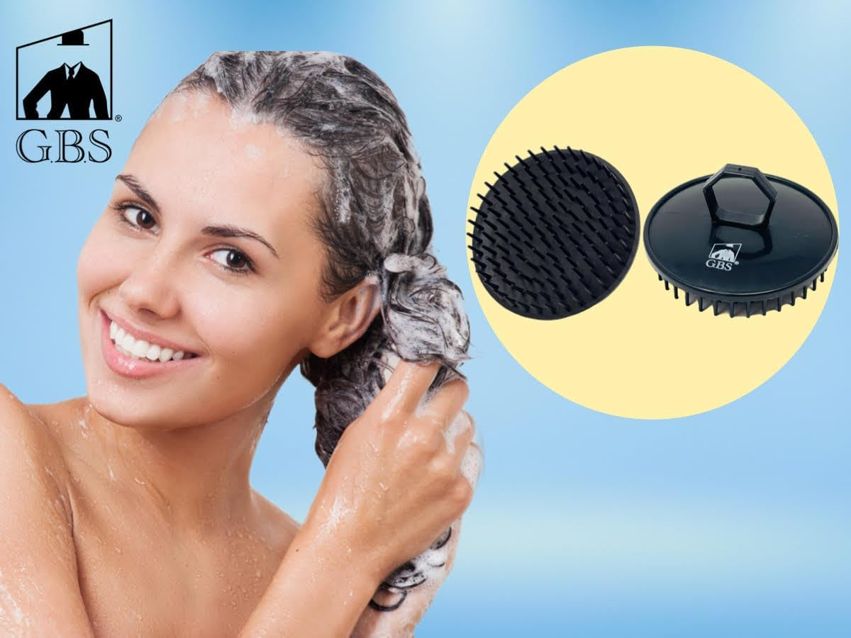 Wave Detangling Brush - Best Hair Massage Brush for Straight, Curly, Wavy, Thick, Thin, Wet, Dry Hair, Premium Wave Detangling Brush Detangle Soft Bristles for Women, Men, and Kids (Pack of 3)