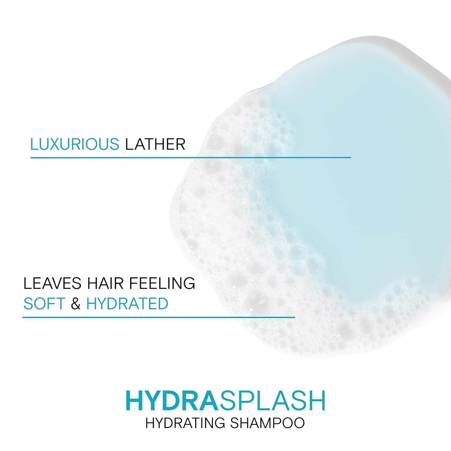 Hydrasplash Hydrating Shampoo or Conditioner for Fine to Medium Hair, Moisturizing Dry Damaged Hair with Keratin and Coconut Oil
