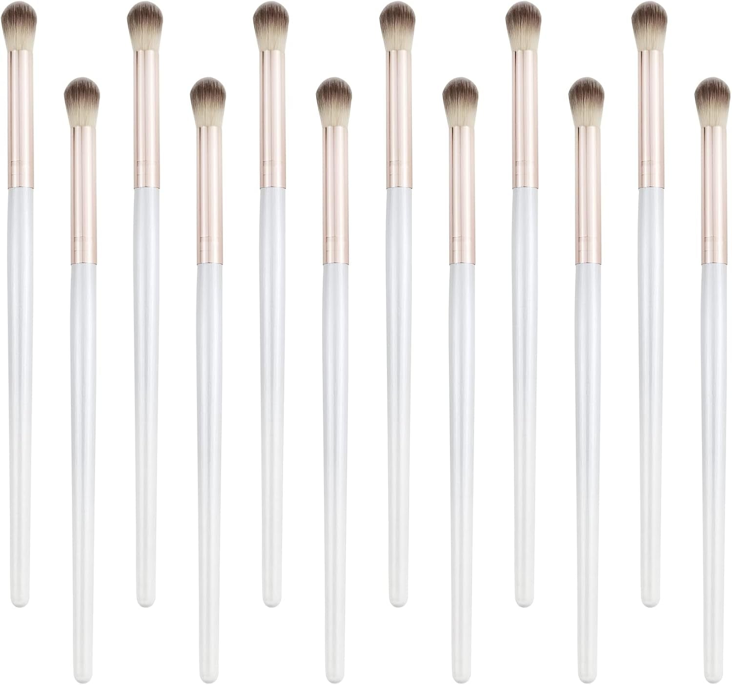 12 PCS Eyelash Cleaning Brush for Lash Extension, Wash Extension Lash Shampoo Brushes, Fluffy Cleaning Bath Makeup Eyelash Eyeshadow Brush Set