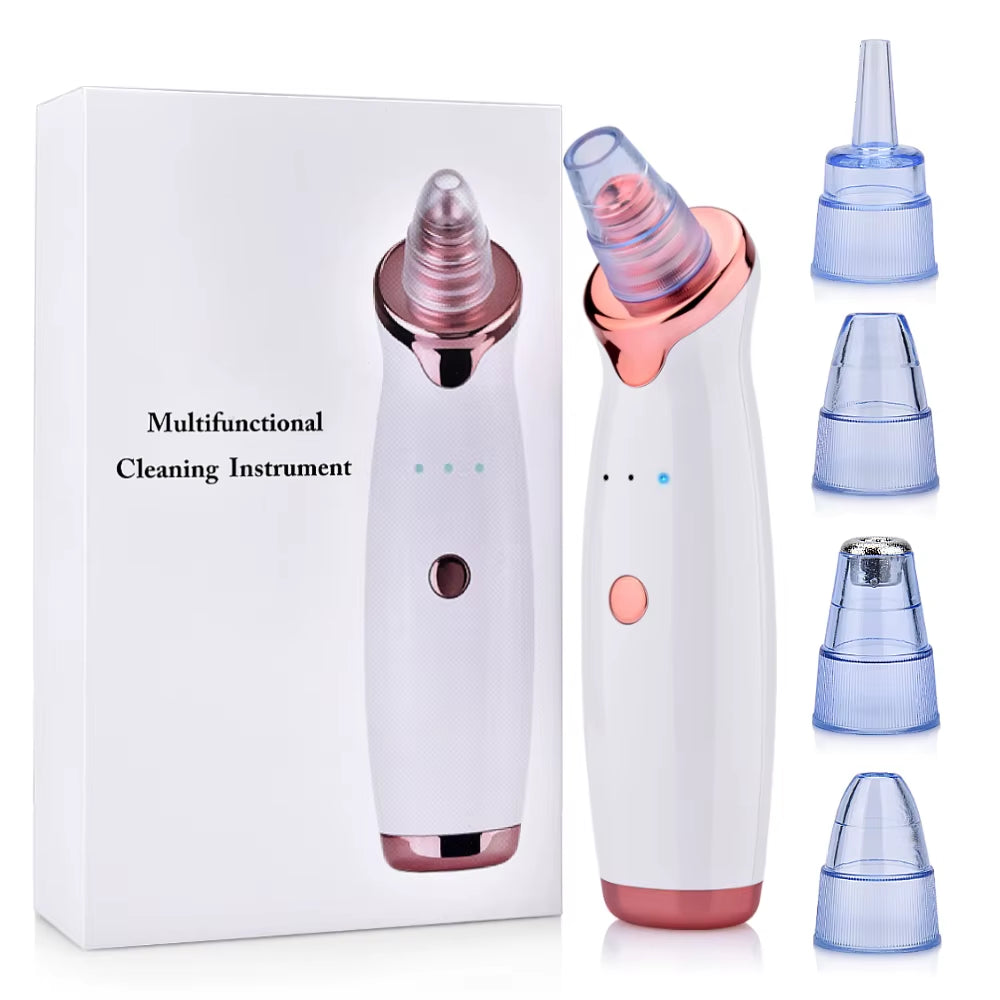 Facial Blackhead Remover Electric Acne Cleaner Blackhead Black Point Vacuum Cleaner Tool Black Spots Pore Cleaner Machine