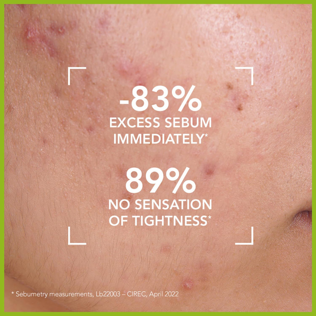 Bioderma Sébium Foaming Gel Gentle Face Cleanser Pump, Makeup Removing Cleanser, Skin Purifying Face Wash for Combination to Oily Skin, 16.7 Fl Oz