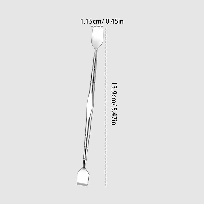 Double Head Stainless Steel Professional Blackhead Remover Blemish Extractor Tool Pimple Comedone Removal for Face
