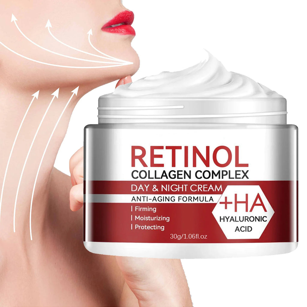 Retinol Face Moisturizer Moisturizing Retinol Cream Anti-Wrinkle Aging Moisturizing Shrink Pores Whitening Smooth Retinol Cream