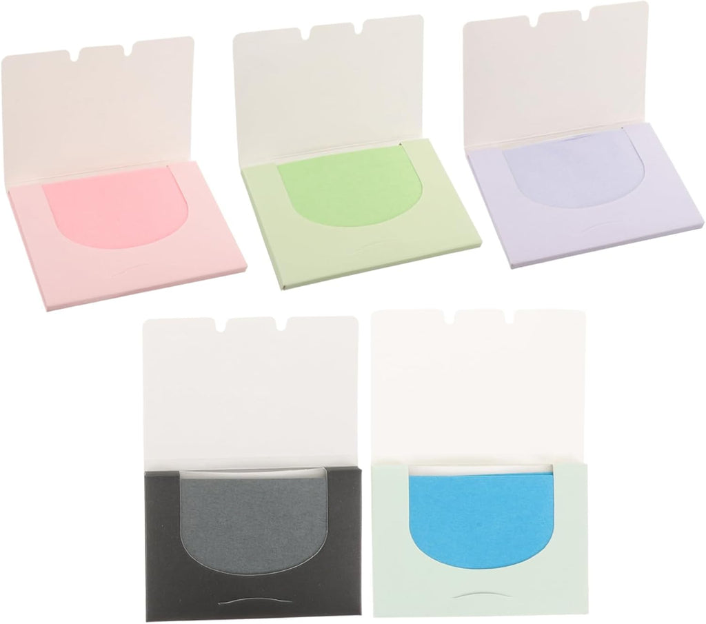 500-Piece Facial Cleansing Tissue Kit Oil Blotters Different Scents Versatile for Daily Use Random