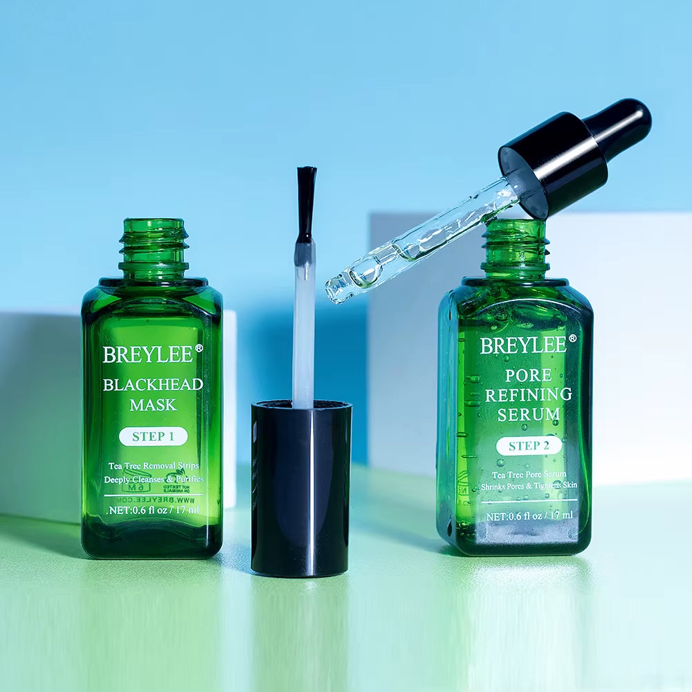 Blackhead Removing Kit Pore Refining Blackhead Remover Serum Acne Treatment Shrinks Pore Peel off Facial Cream Skin Care