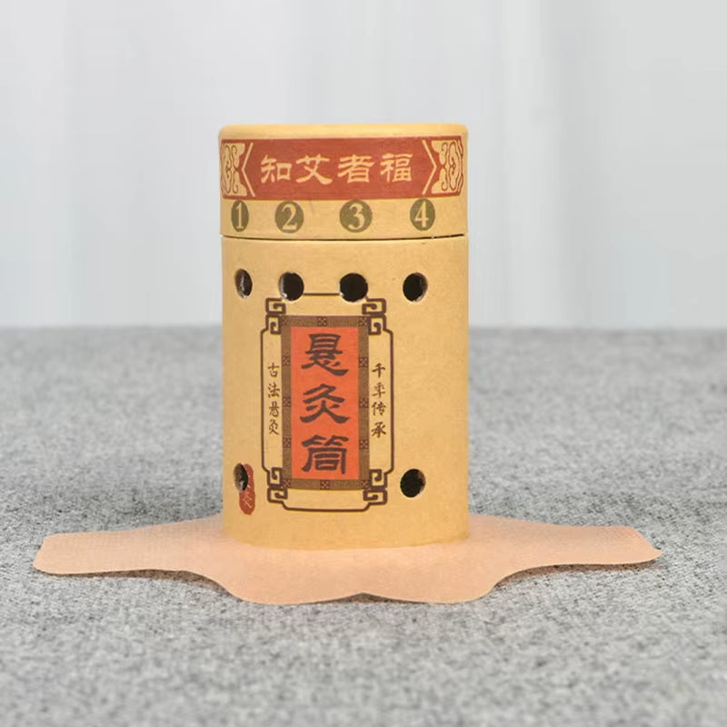 Moxibustion Cylinder Warm Acupuncture Heat Therapy Body Massage Health Care Wild Mugwort Argy Wormwood Moxa Stick