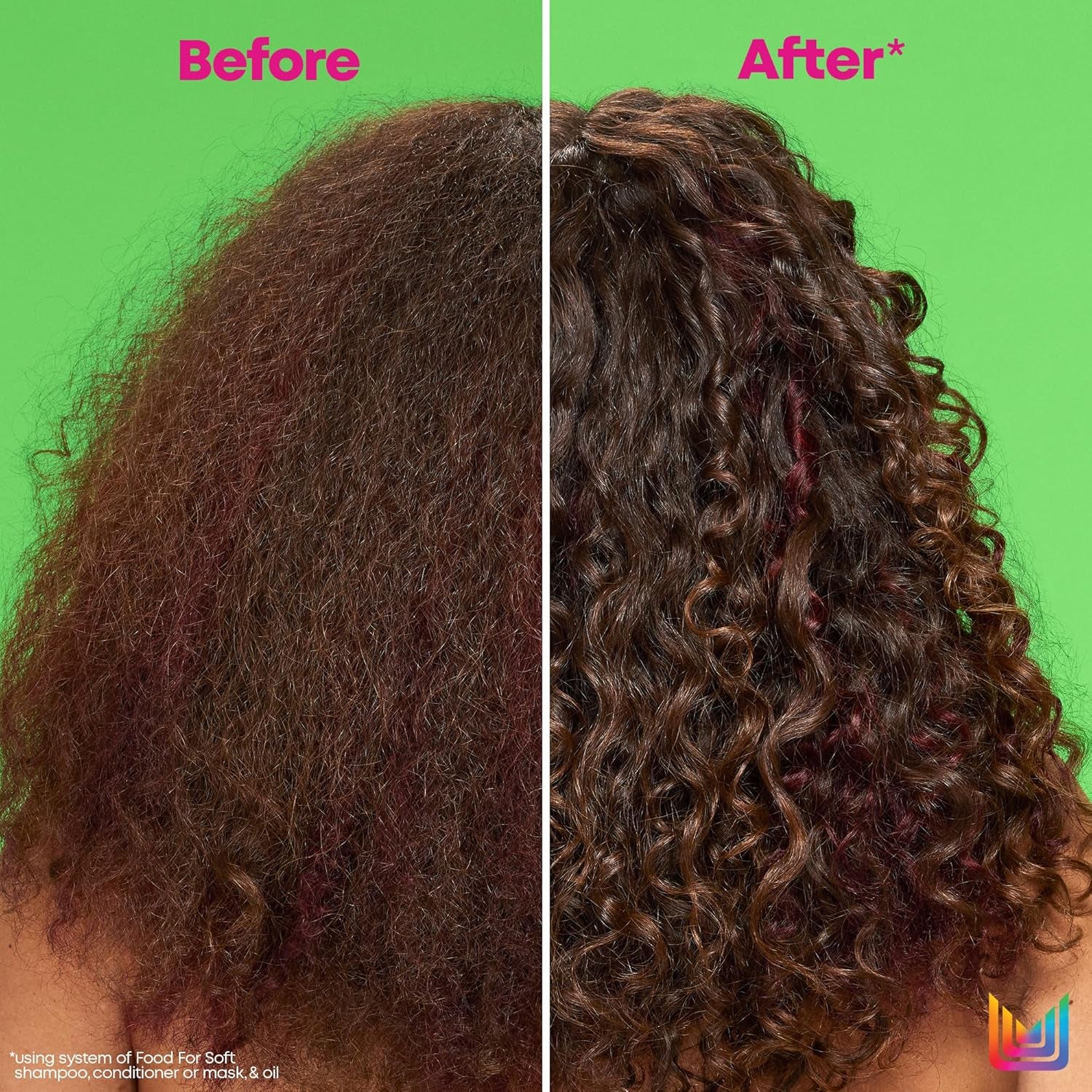 Detangling Hydrating Conditioner, Food for Soft Hydrating & Detangles Dry, Brittle Hair, Moisturizes, Softens, & Smooths,With Avocado Oil & Hyaluronic Acid,Suitable for Color Treated Hair