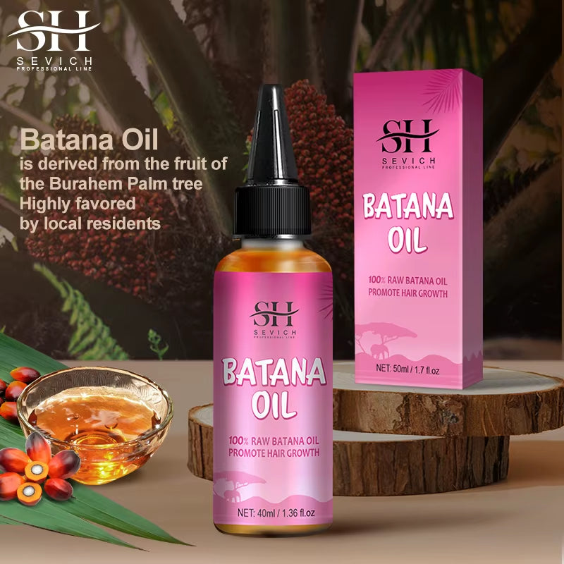 Fast Hair Growth Set Batana Oil Traction Alopecia Hair Mask anti Break Loss Hair Growth Oil Baldness Treatment Batana Essential