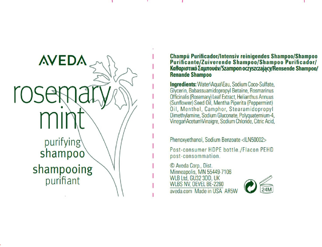 Rosemary Mint Purifying Shampoo | Clarifying Shampoo | Adds Shine | for Normal to Oily Hair, Fine to Medium Hair Types | 97% Naturally Derived*