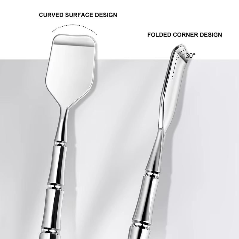 Two-Sided Blackhead Remover Spatula Nose Face Blemish Pore Cleaner Blackhead Clip Tweezers Beauty Face Health Salon Tool