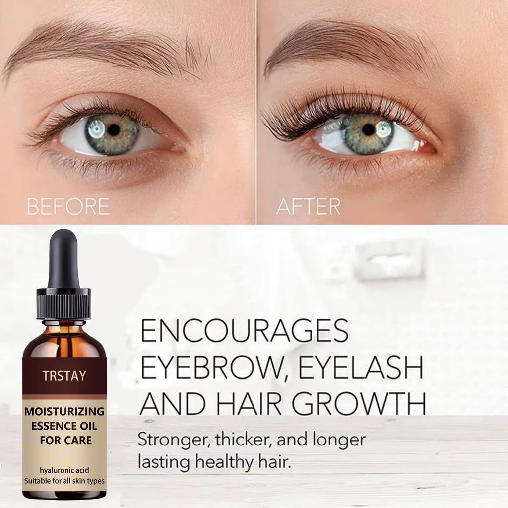 Eyelash Eyebrow Growth Oil Essential Oils Essence Castor Oil Serum Lashes Nourishing Treatment Lifting