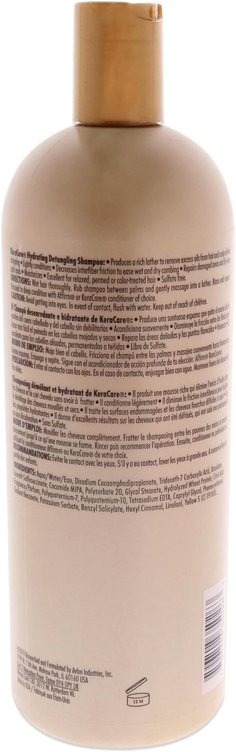 Avlon  Hydrating/Detangling Shampoo, 32 Ounces