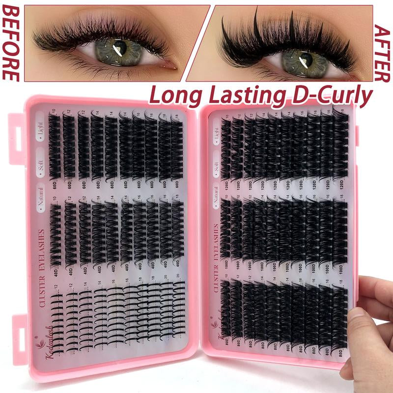 Russian Lash Extensions Spikes Lash Individuals 100D 120D Volume Eyelash Clusters D-Curly Lash Clusters 10-20MM DIY Lash Extensions,6 Styles Synthetic Lash Spike Lashes Individual Lash Clusters,Natural Look Makeup Lightweight Cosmetic Tapered Tips