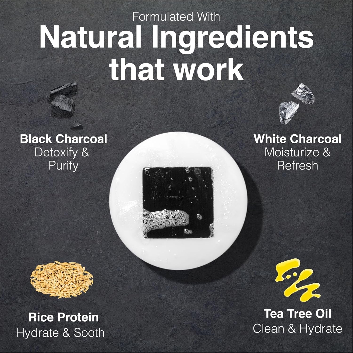 Natural Solid Shampoo Bar Soap. Solid Shampoo for Hair Nourishment, Shampoo Bars for Hair Health Hair Shampoo Bars for Hair