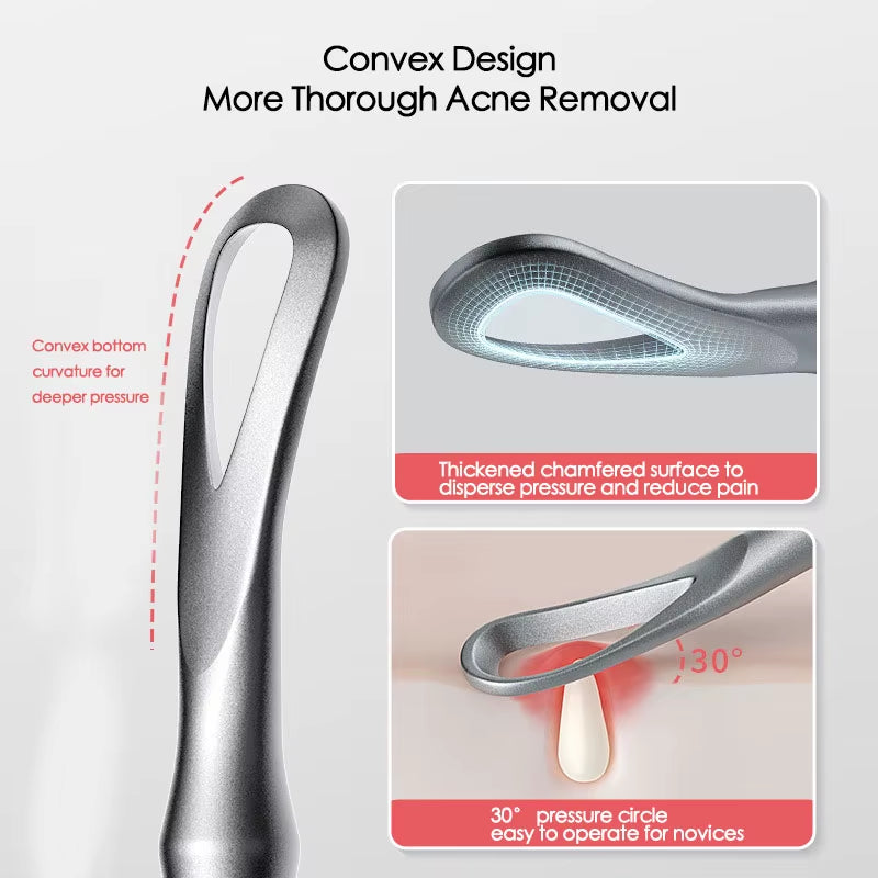 Blackhead Remover Acne Tool Pimples Removal Needles Extractor Tweezers Pore Cleaner Deep Cleaning Tool