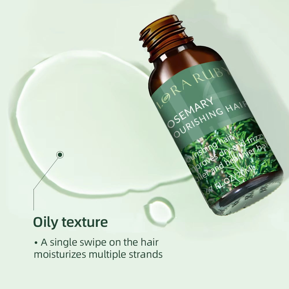 20Ml Essential Oils Rosemary Oil for Hair Growth 100% Pure Essential Oil Plant Therapy Ginger Oil Scalp Care Oil Rose Camellia