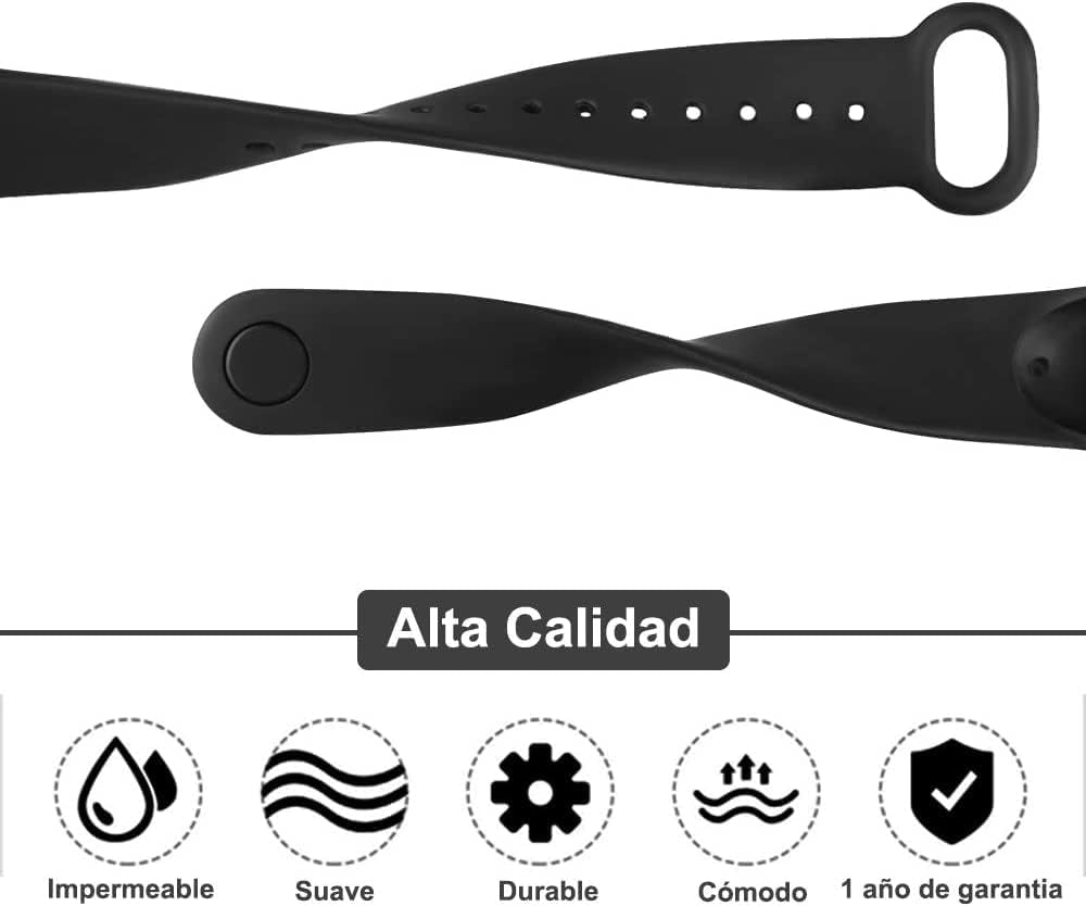 8 Pack Bands Replacement for Xiaomi Mi Band 7 Strap Wristbands Compatible with Mi Band 7 Smartwatch Accessories Colorful Bracelet for Women Men Silicone Smart Watch Xiaomi MI Band 7 Wrist Band