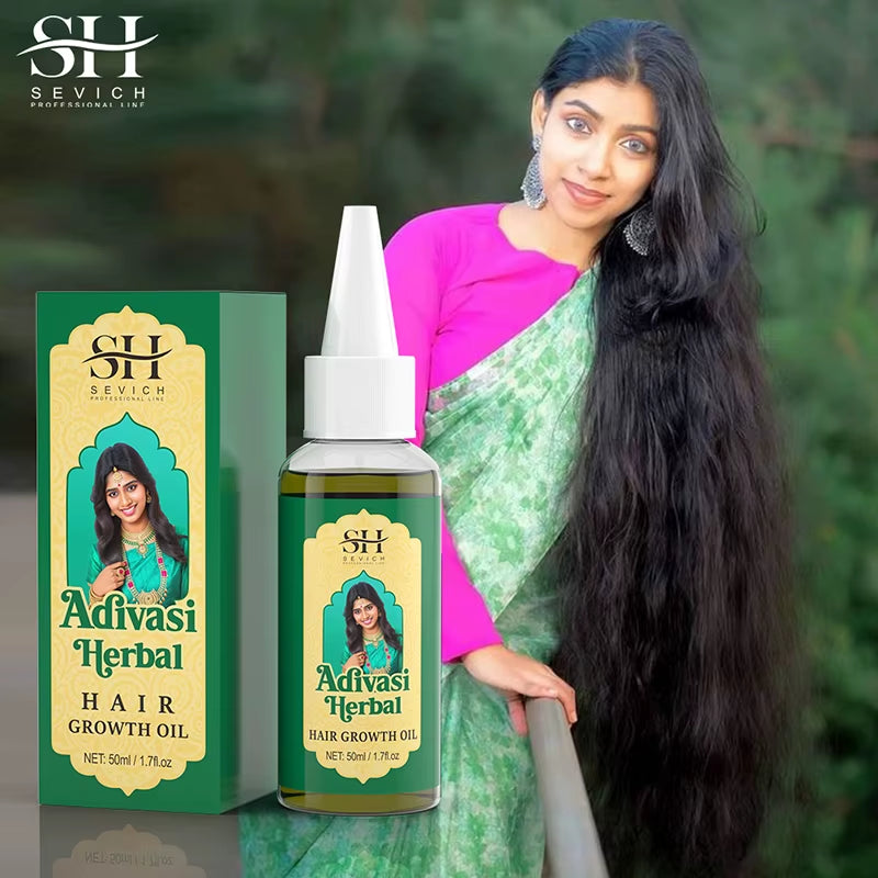 50Ml Original India Oil Adivasi Herbal Hair Oil Rosemary Hair Growth Oil for Men Ayurvedic anti Hair Loss Regrowth Thicken Oils