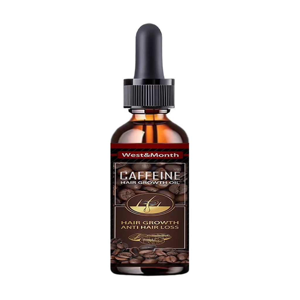 Caffeine Hair Growth Essential Oil Hair Loss Preventation Nourishing Hair Roots Hair Repair Treatment Oil Promote Hair Growth
