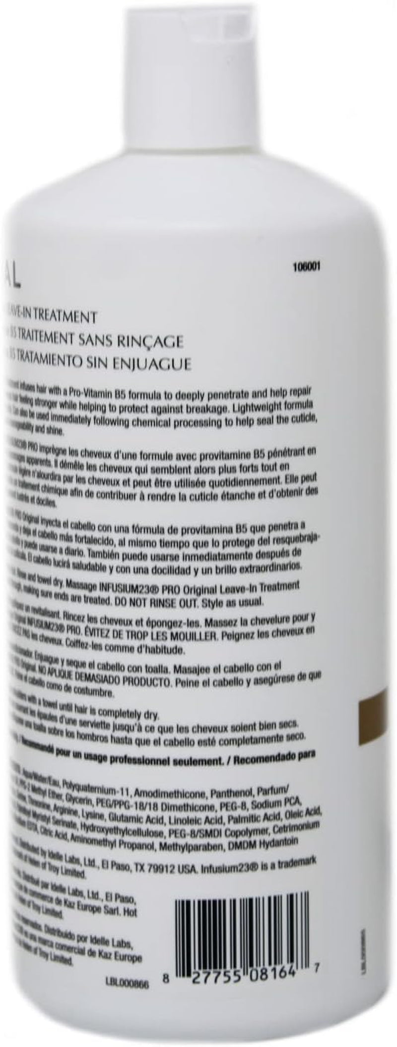 Infusium Pro 23 Treatment Original 33.8 Ounce (999Ml) (3 Pack)