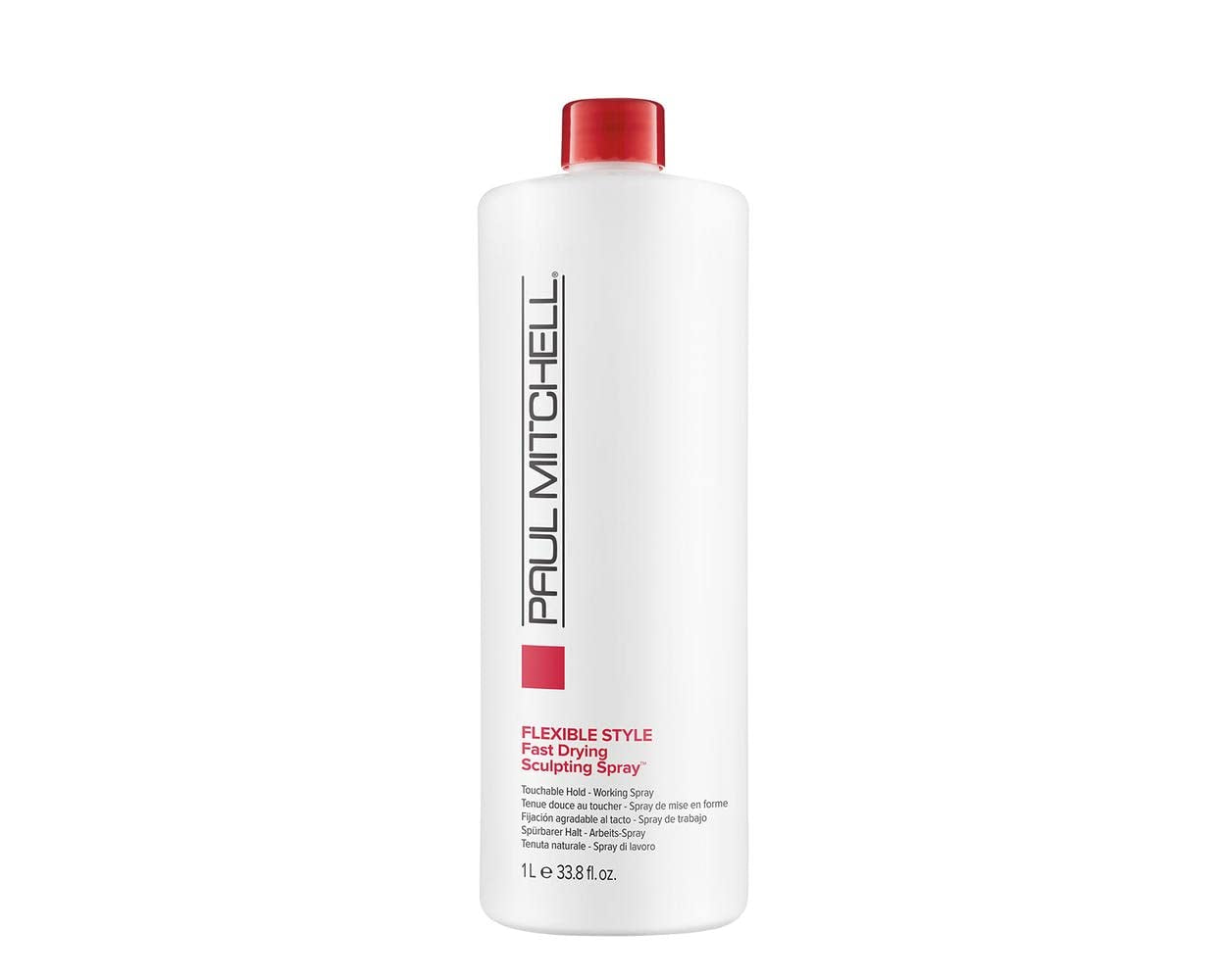 Paul Mitchell Fast Drying Sculpting Hairspray, Flexible Hold, Buildable Body + Shine, for All Hair Types
