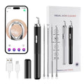 Visual Blackhead Remover HD Camera 50X Magnification Acne Pore Cleaner with LED Light Pimple Extractor Tool Kit Deep Cleaning