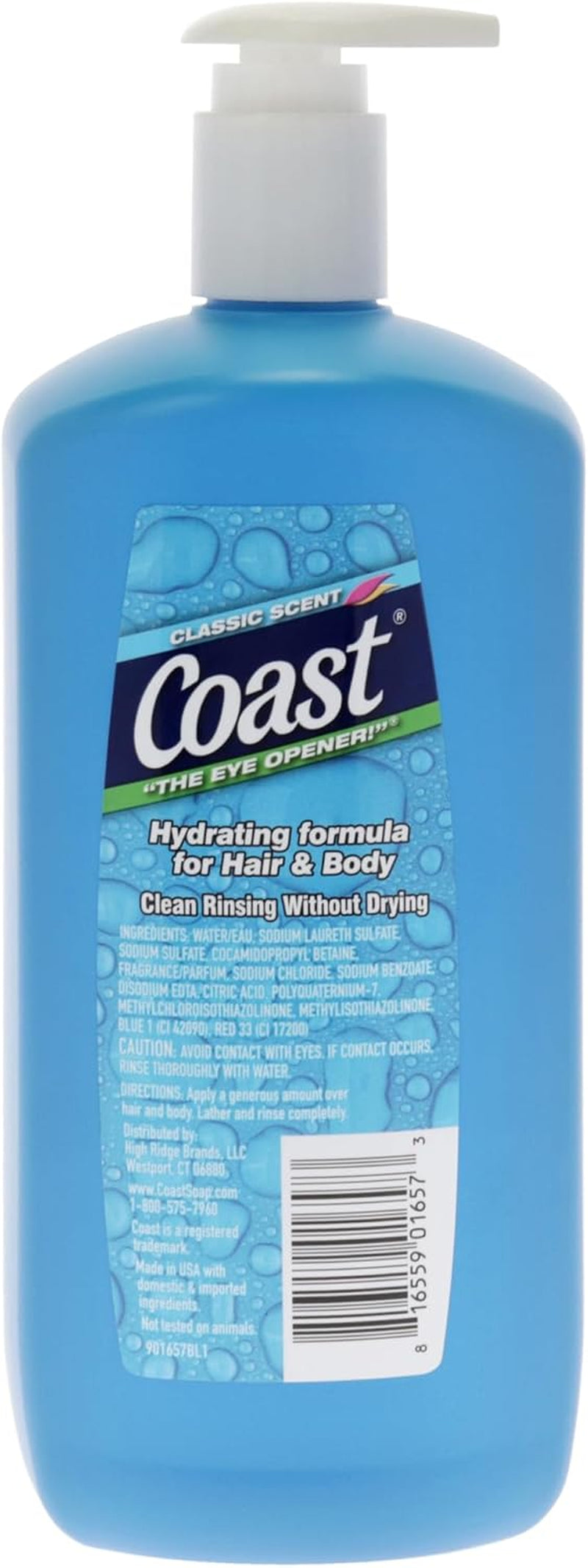 Classic Scent Body Wash - Hair and Body Dual Action Formula Shower Gel Body Wash - Deep-Cleansing Gel Texture - Hydrating Body Wash - 946 Ml