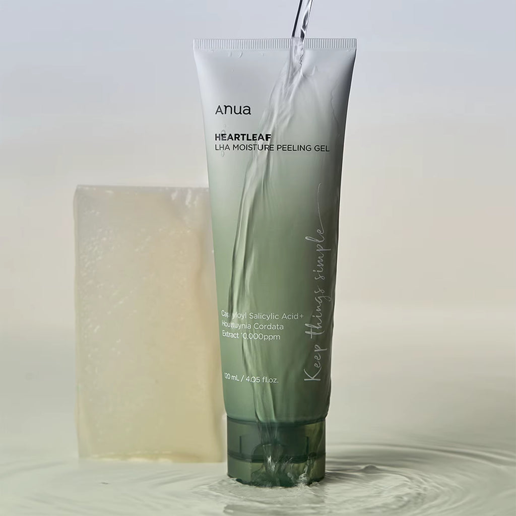 Anua Heartleaf LHA Hydrating Exfoliating Gel 120Ml Korean Skincare for Smooth Skin Deep Cleansing Pore Treatment