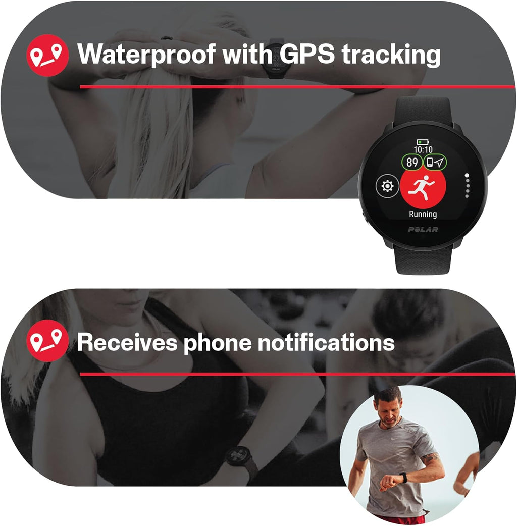 Unite Waterproof Fitness Watch (Includes Wrist-Based Heart Rate and Sleep Tracking)