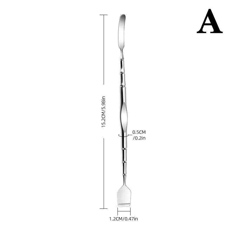 Two-Sided Blackhead Remover Spatula Nose Face Blemish Pore Cleaner Blackhead Clip Tweezers Beauty Face Health Salon Tool