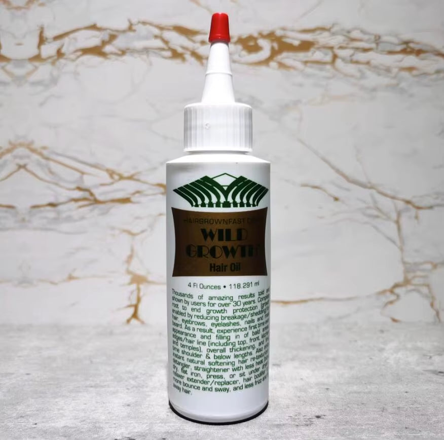 Original Wild Growth Hair Oil Natural Wild Growth Oil Accelerate Hair Growth 4OZ