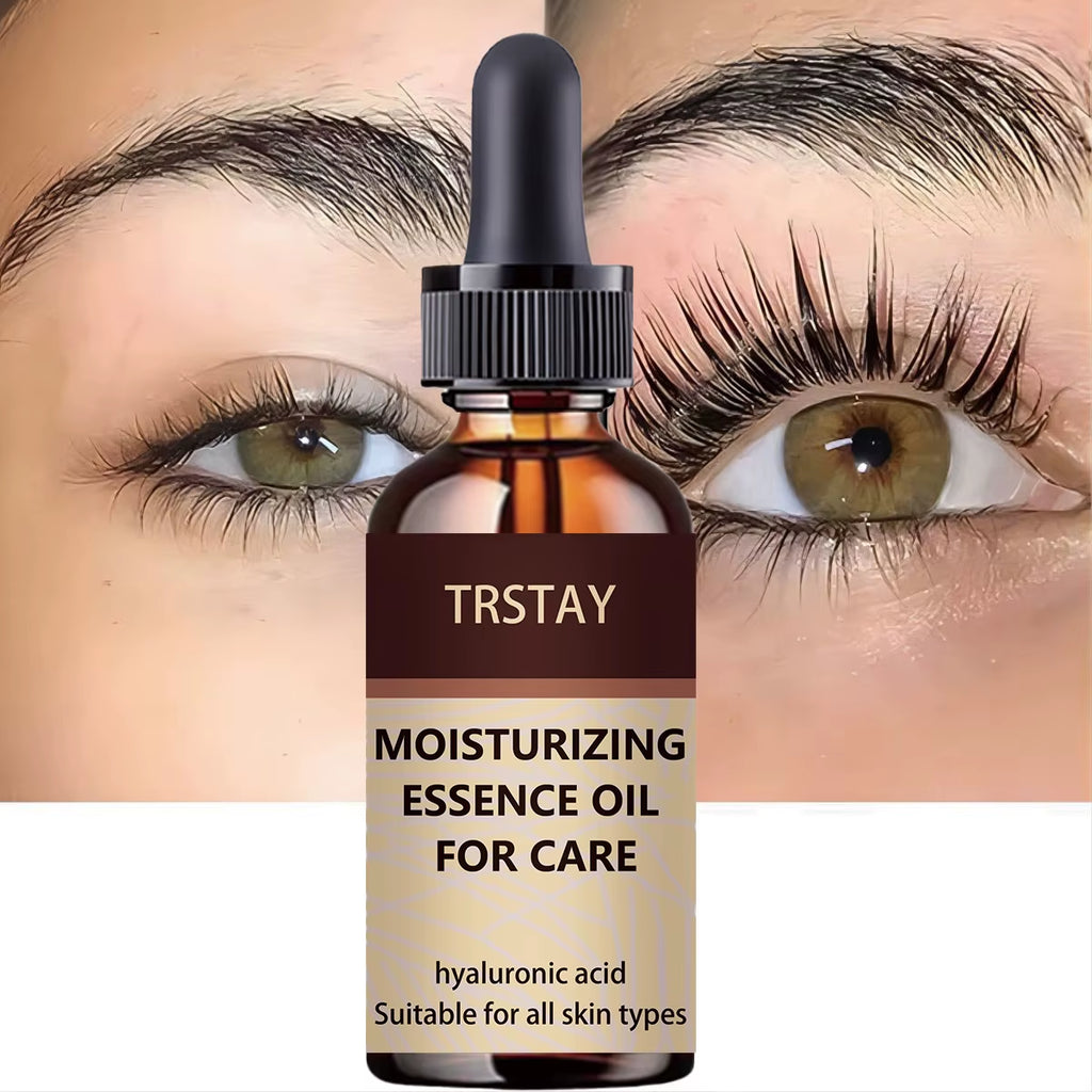 Eyelash Eyebrow Growth Oil Essential Oils Essence Castor Oil Serum Lashes Nourishing Treatment Lifting