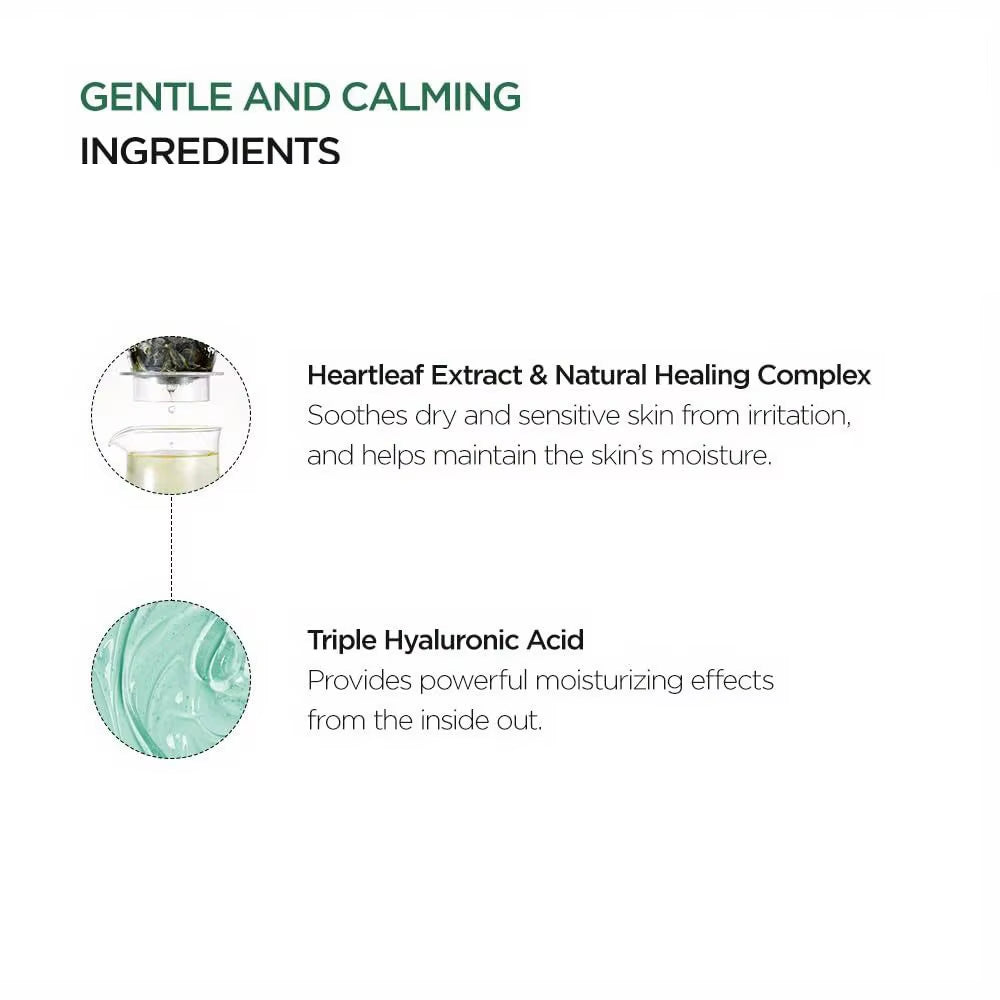 Anua Heartleaf 70 Lotion, Face Moisturizer with Hyaluronic Acid for Sensitive Skin, Lightweight, Korean Skin Care