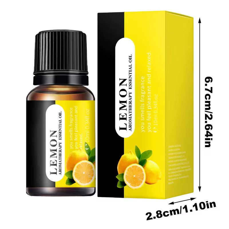 Aromatherapy Oil Natural Aromatherapy Oils for Diffuser Humidifier 10Ml Car Air Freshener Clothes Hair Fragrance Oils For