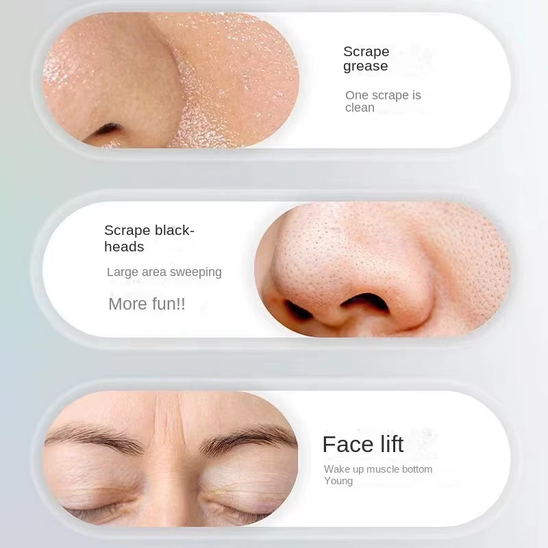 1Pc Blackhead Scraper Facial Skin Scrubber Face Spatula Exfoliator Deep Clean Blackhead Remover Pore Cleaner Body Skin Care Tool