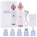 Electric Vacuum Suction Blackhead Remover USB Rechargeable Facial Pore Acne Cleaner Comedone Spot Ore Cleansing Pimple Extractor