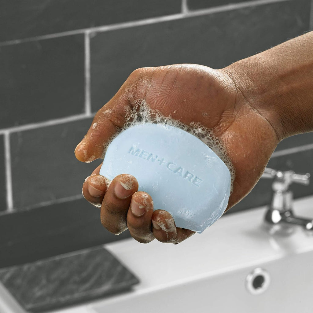 Hand & Body + Face + Exfoliation Bar Soap with Purifying Grains & Body and Face Bar Soap for Healthy and Strong Skin Clean Comfort ¼ Moisturizing Cream 106 G Pack of 6